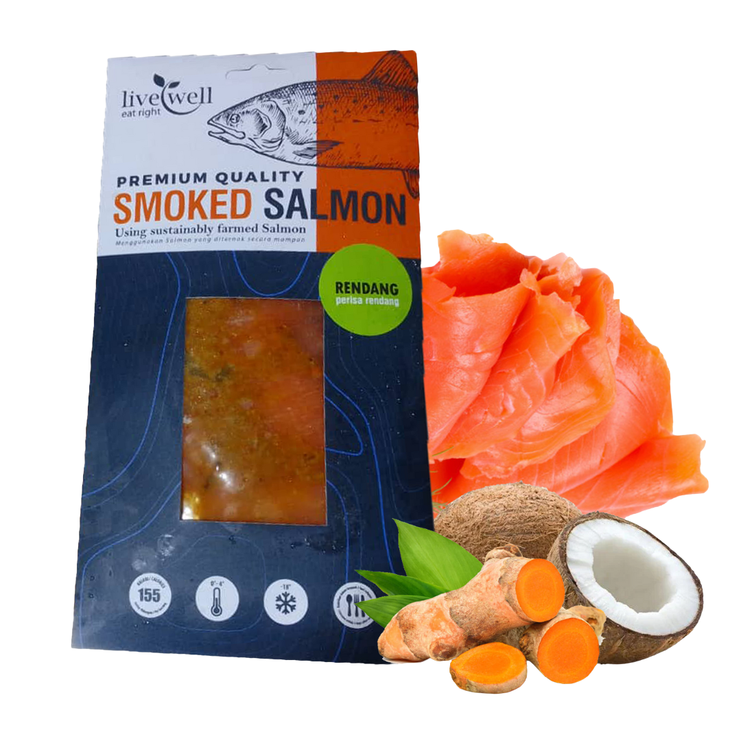 Rendang Cold Smoked Salmon